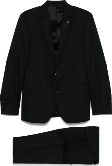 Lardini Herre Dress Svart S, Lardini Herre Dress Svart S,
