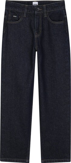 BOSS Denim Trousers Navy 128