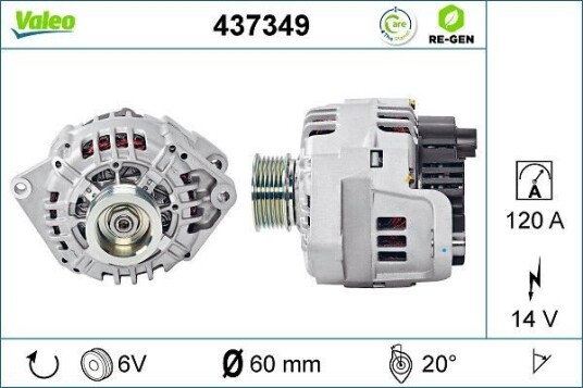 Dynamo VALEO 437349