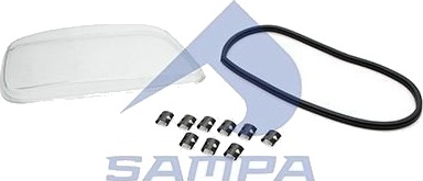 SAMPA 201.122 Lykteglass, hovedlys