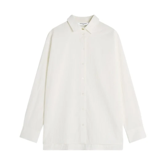 Maison Kitsuné Dame Bluser & Skjorter Hvit XS,