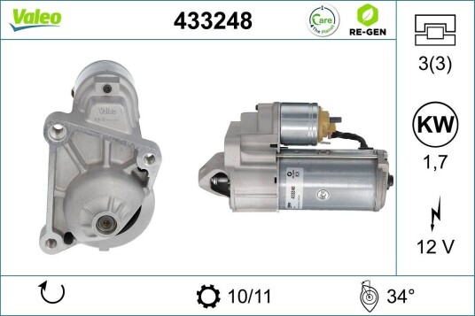 VALEO 433248 Starter