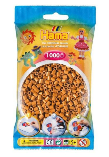 Hama Ironing beads-light Brun (021) 1000pcs. Hama Ironing beads-light Brun (021) 1000pcs.