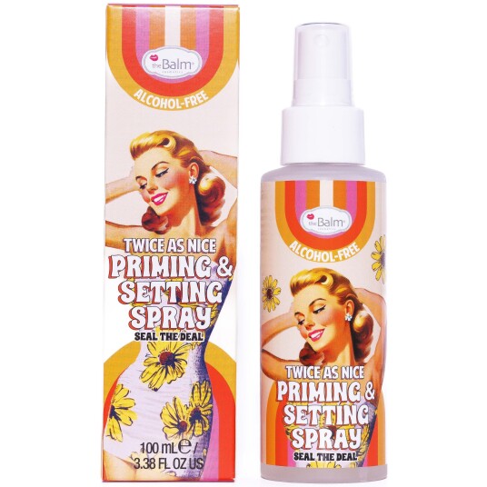 theBalm Twice as Nice Priming & Setting Spray 100ml
