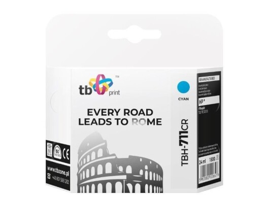 Ink For Hp Designjet T530 Tbh-711Cr Cy Reman