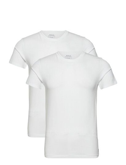 Polo Ralph Lauren Classic Crewneck Undershirt 2-Pack - White - XXL