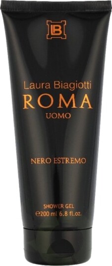 Laura Biagiotti Roma Uomo Nero Estremo Shower Gel 200 ml