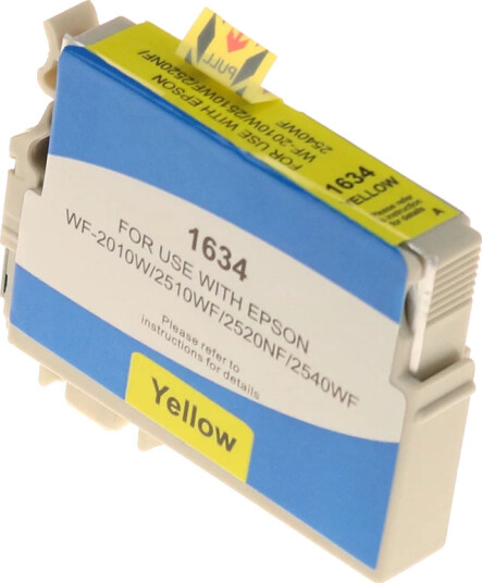 TB Blekkpatron 16XL Gul Høykapasitet (10ml), erstatter Epson C13T16344010