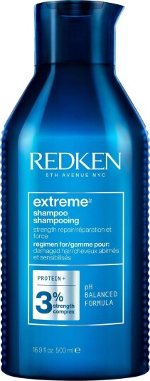 Redken Extreme Sjampo 500ml for Skadet Hår - Reparerende og Fuktighetsgivende