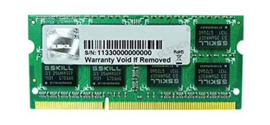 G.Skill 4GB SO-DIMM DDR3L 1600 MHz RAM for Laptop