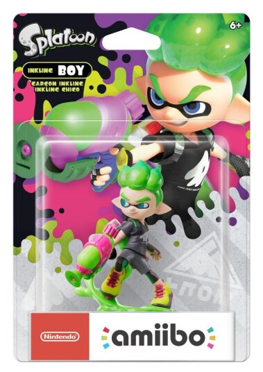 Nintendo Splatoon Amiibo Figur   Inkling Boy