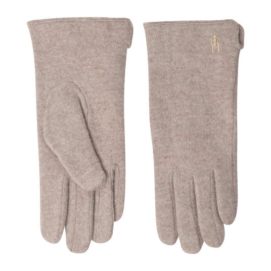 Salka Glove Sand Melange One Size Wool glove
