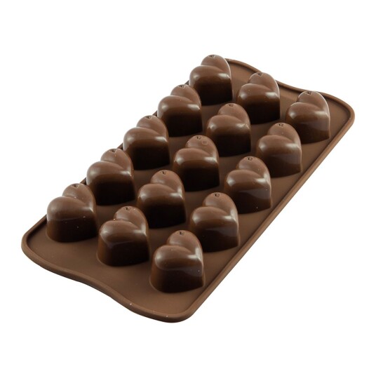 CakeSupplies Silikomart Sjokoladeform Hjerter CakeSupplies Silikomart Sjokoladeform Hjerter