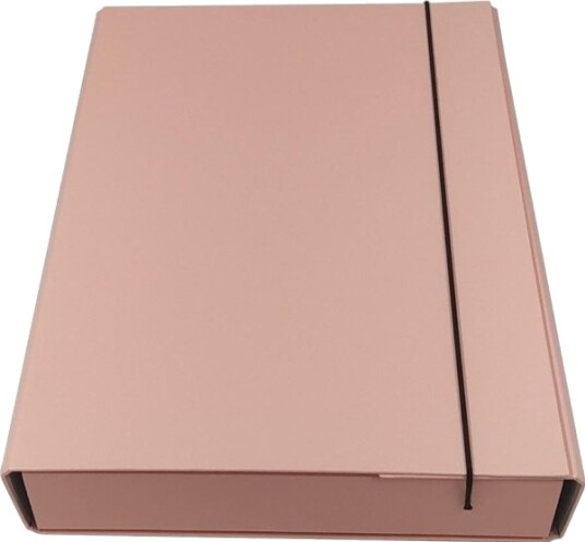 Ziemia Obiecana The Promised Land Pink Boksmappe Med Strikk