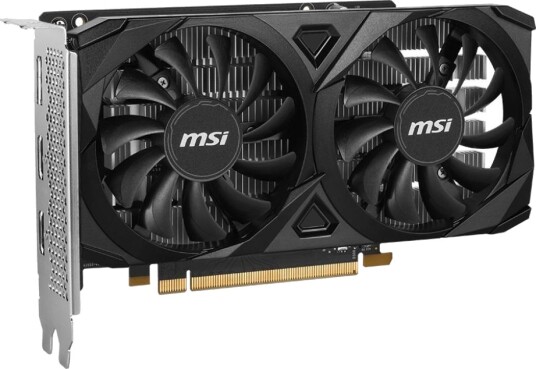 MSI GeForce RTX 3050 Ventus 2X E Grafikkort 6GB GDDR6 med HDMI og DisplayPort MSI GeForce RTX 3050 Ventus 2X E Grafikkort 6GB GDDR6 med HDMI og DisplayPort