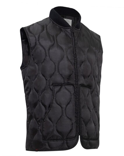 Rothco vattert Woobie vest Svart