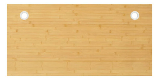 vidaXL Skrivebordsplate 110x55x2,5 cm bambus