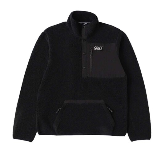 ColourWear Men's Snap Pile Black M, Black