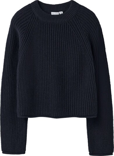 Name It Nkfvenja Ls Loose Short Knit NAVY BLAZER 122 128