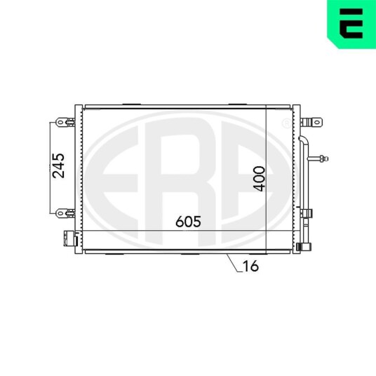 Kondensator ERA 667052