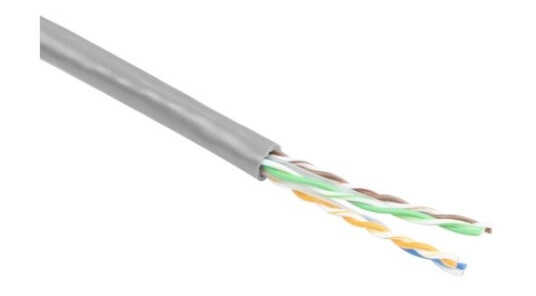 Act Cat6a - 305M 305M Cat6a U/Utp (Utp) Grå Nettverkskabel (Ep400b)