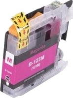 Blekkpatron Brother LC121M/LC123M - Magenta