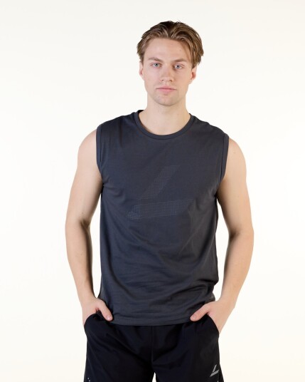LEVITY Active Logo Tank Dark Navy - M LEVITY Active Logo Tank Dark Navy - M