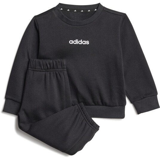 Adidas Originals Black/White I Lin Fl Jog Sweat Sett 62 Adidas Originals Black/White I Lin Fl Jog Sweat Sett 62