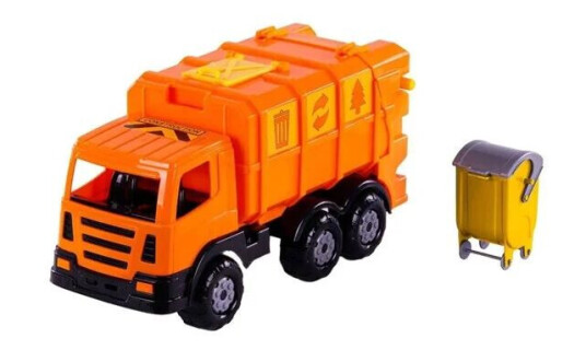 Cavallino Toys Cavallino XL Garbage Truck Orange 42cm