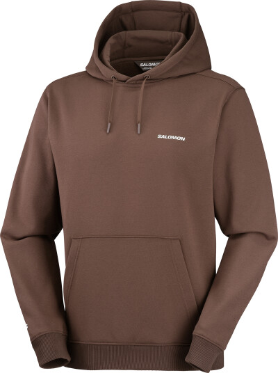 Salomon Men"s Salomon Logo Hoodie Coffee Bean/ XL