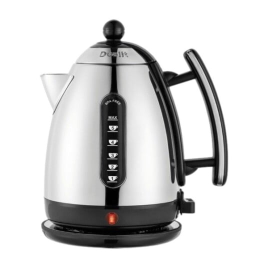 Dualit Lite Vannkoker 1,5 L Rustfritt Stål Svart