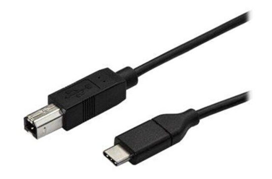 StarTech USB-C til USB-B Kabel 0.5m - USB 2.0 - Svart