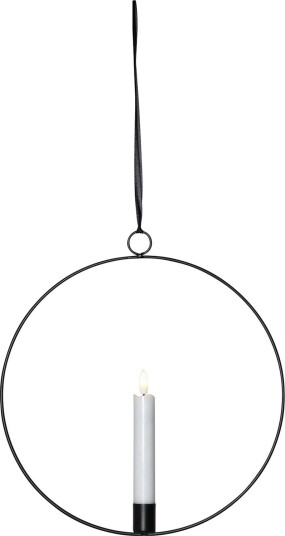 Star Trading Innendørs dekor Flamme ring, svart 1647364-01-0 1576092-01-0