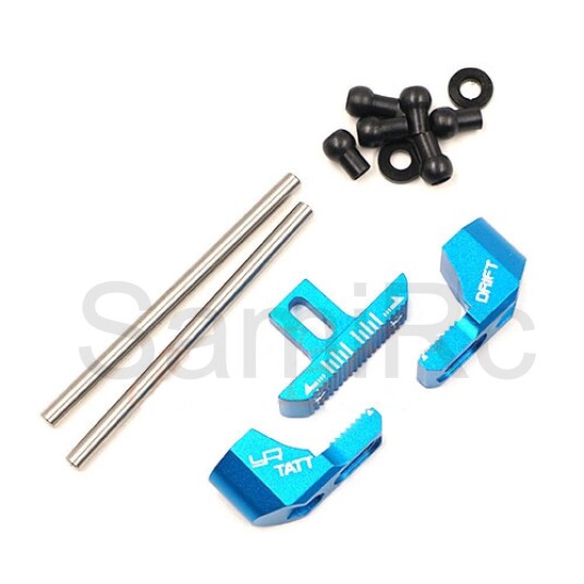 Yeah Racing TATT 019BU Aluminum Rear Adjustable Suspension Mount
