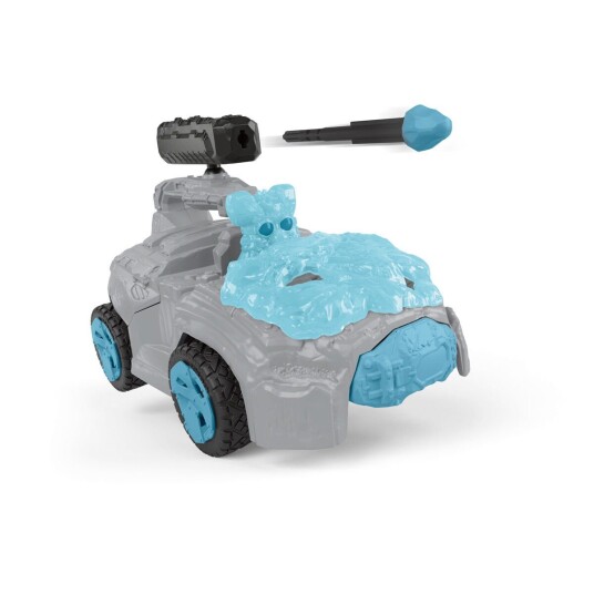 Schleich Iskrasjbil med Mini Kreatur - Eldrador Figurer