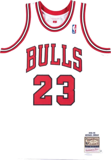 Mitchell & Ness Herre Sport Hvit M,
