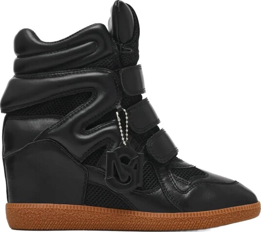 Steve Madden Mavis-Lea - BLACK LEATHER - 36