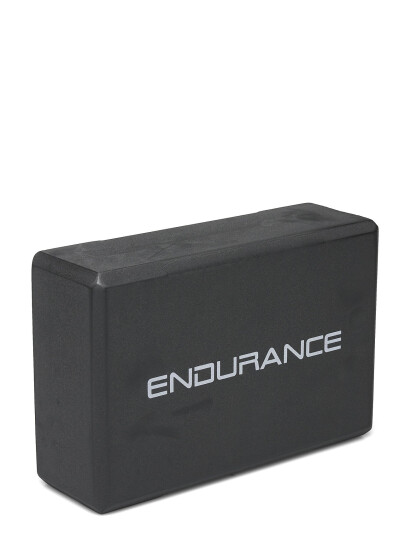Endurance Yoga Brick - Black - ONE SIZE Endurance Yoga Brick - Black - ONE SIZE