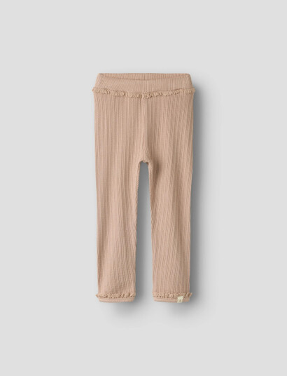 Lil"Atelier Nbfbabette Slim Leggings Lil Beige 62