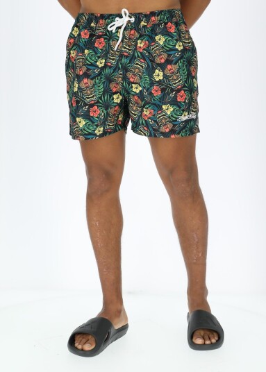 Blount & Pool Beachshorts Toteme Palm Black 2xl Badebukser