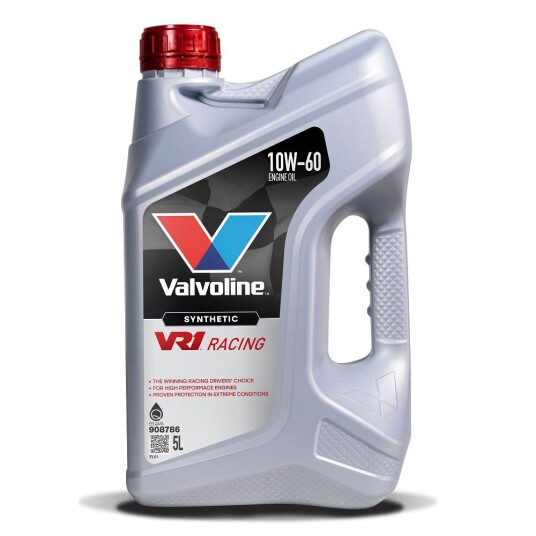 Motorolje VALVOLINE 10W60 VR1 RACING 5L 908786 Motorolje VALVOLINE 10W60 VR1 RACING 5L 908786