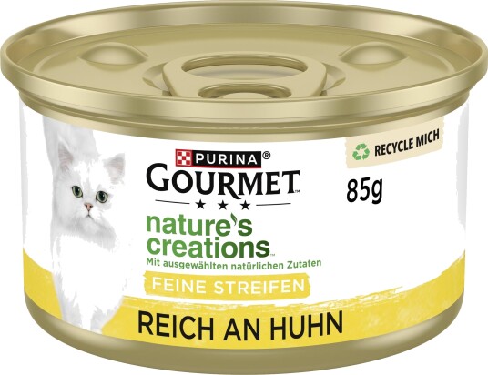 Gourmet Våtfôr Nature'S Creations Med Tomat & Spinat Kylling 12 X 85 G
