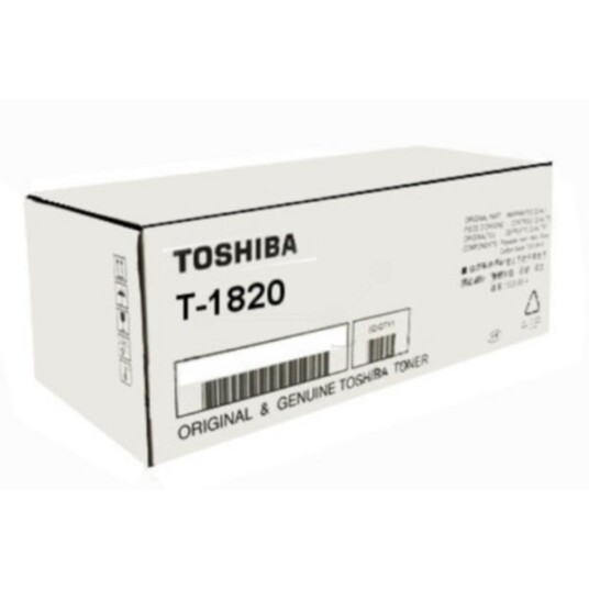 TOSHIBA 6A000000931 TOSHIBA T-1820 Tonerkassett Svart