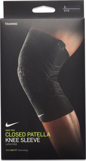 NIKE Equipment Nike Pro Closed Patella Knee Sleeve 3.0 Black S