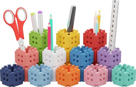 Marioinex Mini Waffle Byggesett 140 Deler