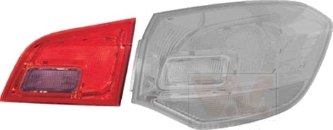 VAN WEZEL 3751924 Baklykt