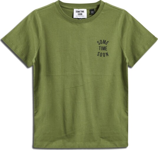 Sometime Soon Revolution T Shirt S/S Olive Branch (116 / 6 år)