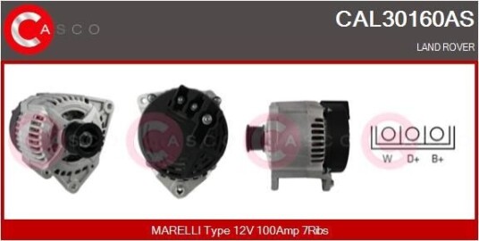 Dynamo CASCO CAL30160AS Dynamo CASCO CAL30160AS