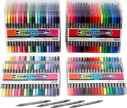Dobbeltusj Creativ Company Colortime Strek 2,3+36 mm 1 Pk