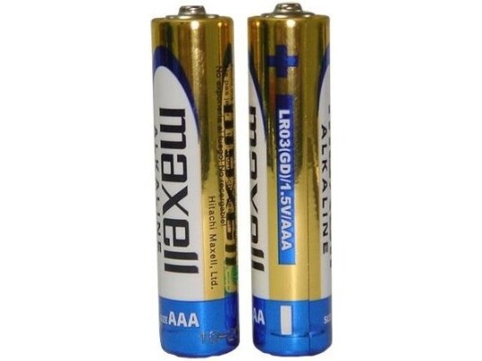 Maxell AAA/R03 batterier 2 stk Maxell AAA/R03 batterier 2 stk